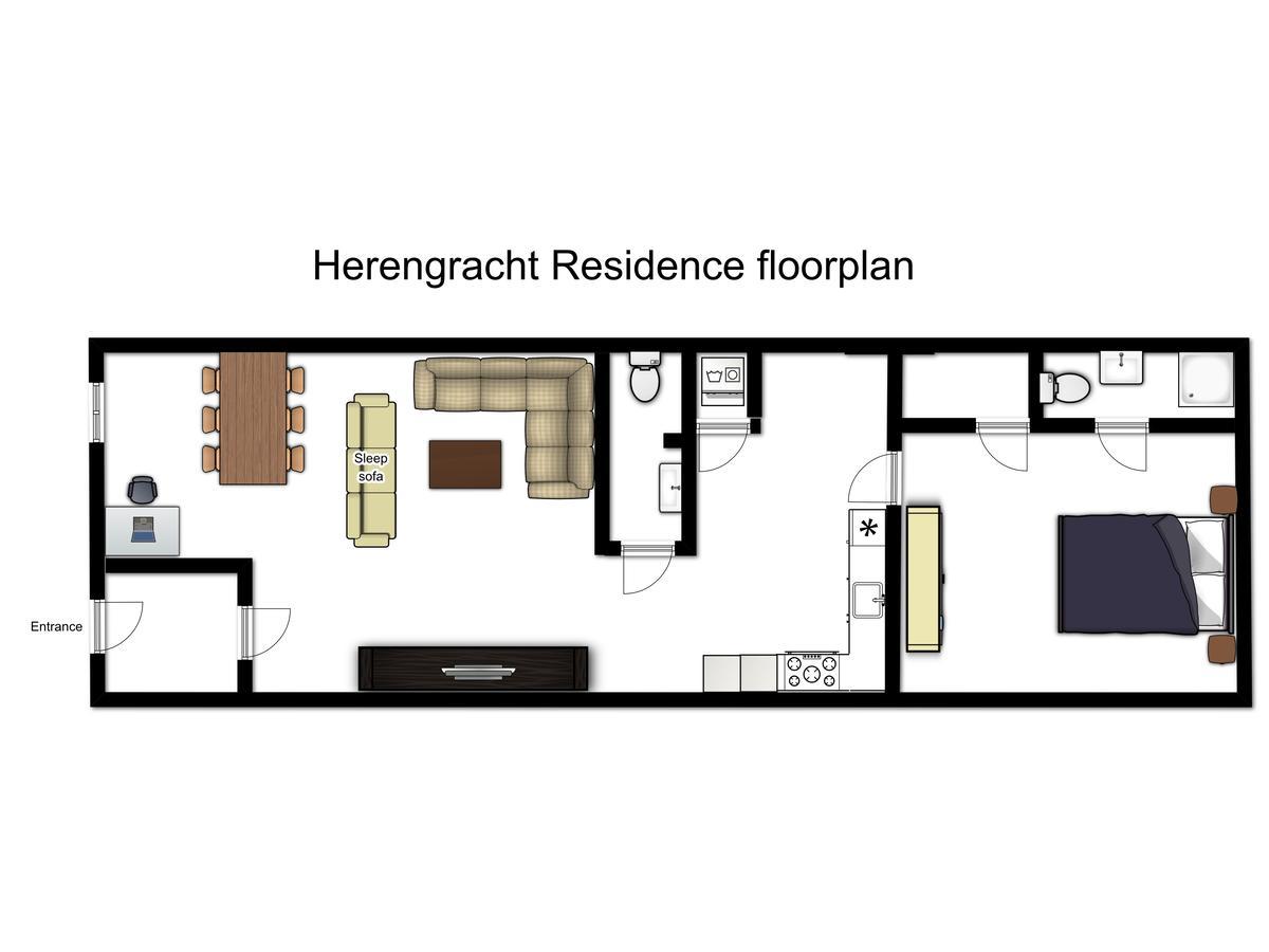 Herengracht Residence Amsterdam Dış mekan fotoğraf